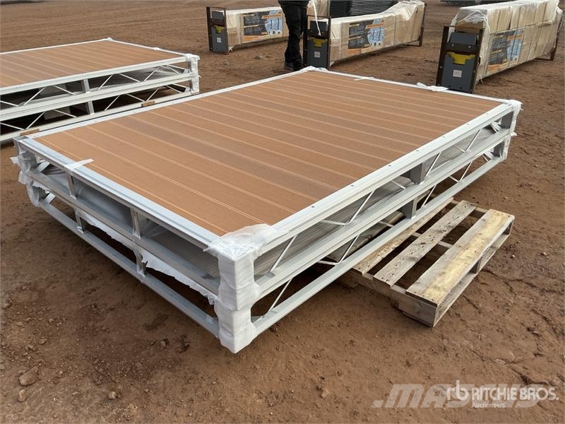 Quantity of (2) BYT BDF6 6 ft x 8 ft Aluminum Boa Agriculture - Others