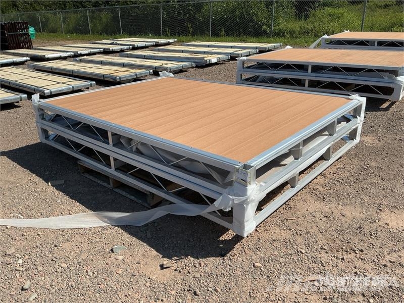  Quantity of (2)  BYT BDF6 6 ft x 8 ft Aluminum Boa Další