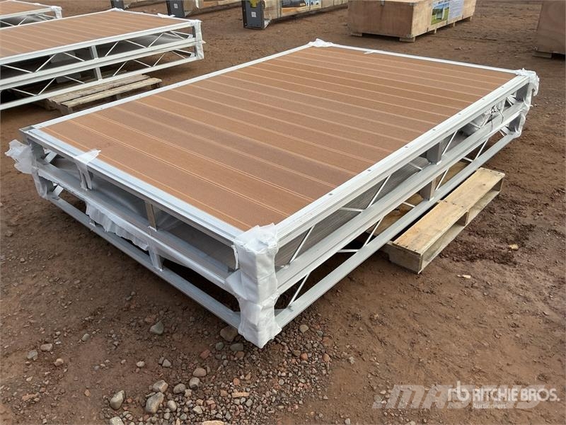 Quantity of (2) BYT BDF6 6 ft x 8 ft Aluminum Boa Egyéb mezőgazdasági gépek