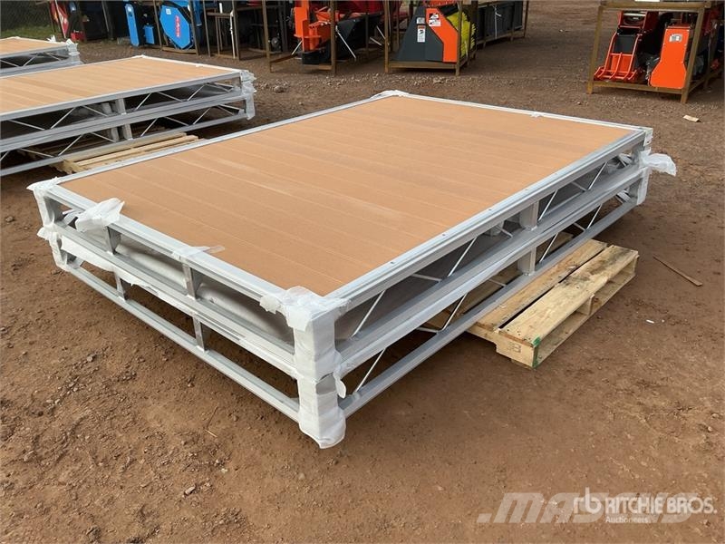 Quantity of (2) BYT BDF6 6 ft x 8 ft Aluminum Boa Agriculture - Others