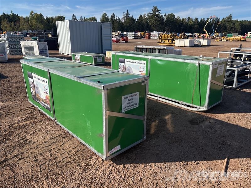 Quantity of (2) Crates of Gold Mountain 40 ft x 80 Steel frame buildings