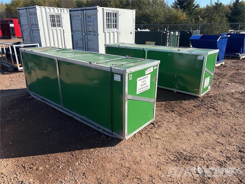 Quantity of (2) Crates of Gold Mountain 40 ft x 80 Steel frame buildings