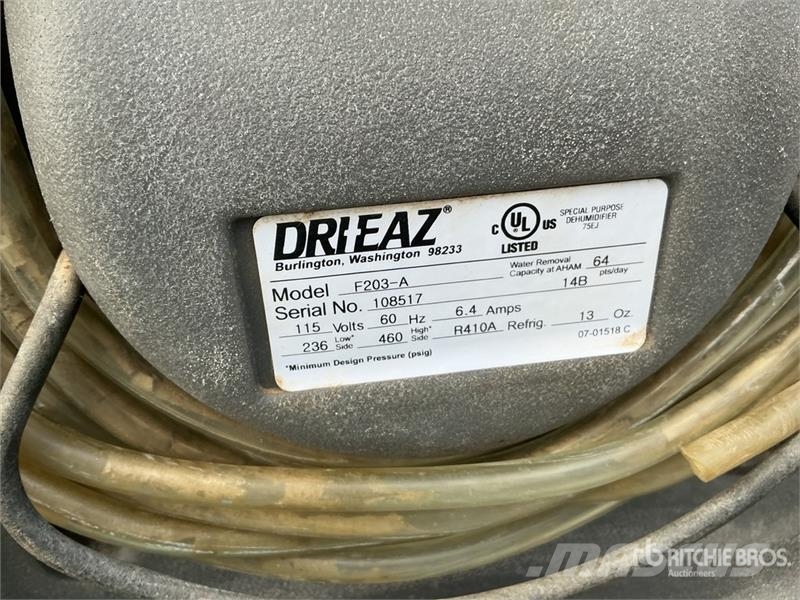 Quantity of (2) Dehumidifier - Fits DRI-EAZ DRIZAI Drugi deli