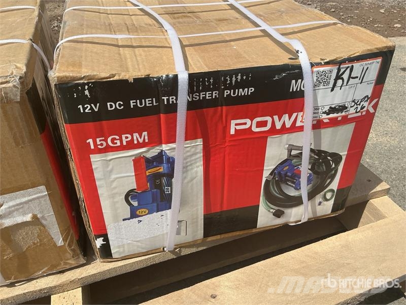 Quantity of (2) Powertek PKFY50A Fuel Pump (Unuse Строителство - Други