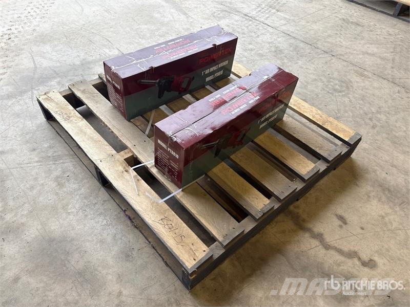 Quantity of (2) Powertek PT8810 Pneumatic Impact Citas sastāvdaļas