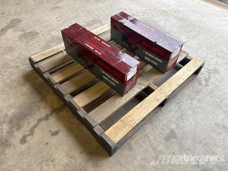 Quantity of (2) Powertek PT8810 Pneumatic Impact Citas sastāvdaļas