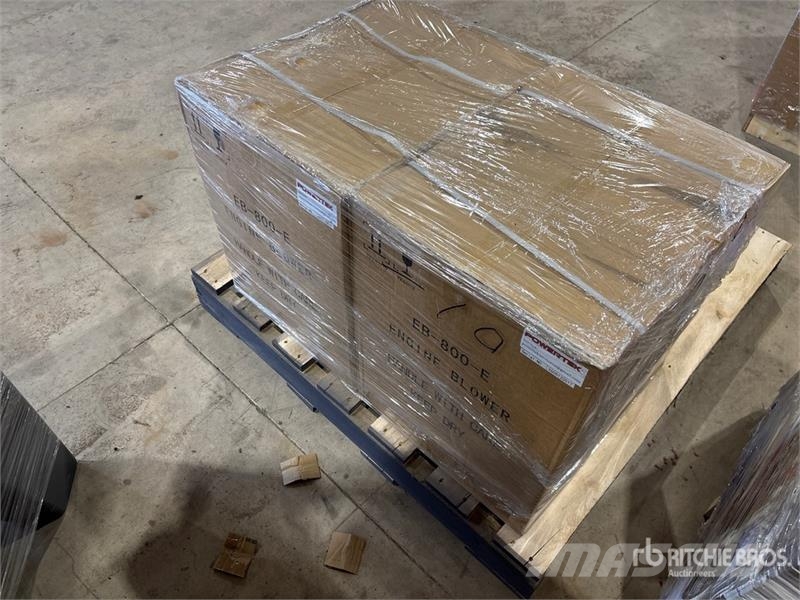 Quantity of (2) Powertek EB-800-E Leaf Blower (Un Zariadenie na odstraňovanie odpadkov