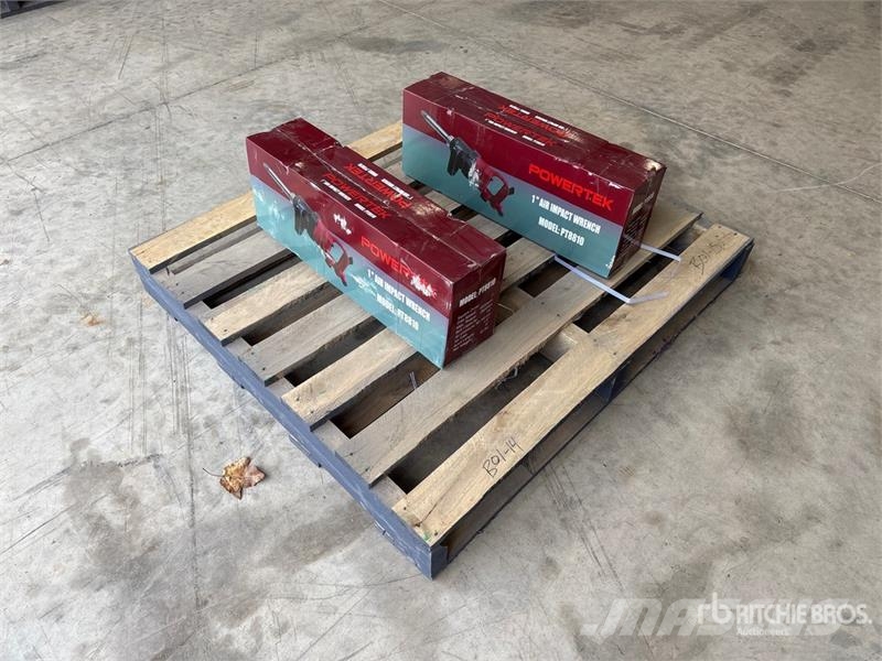 Quantity of (2) Powertek PT8810 Pneumatic Impact Citas sastāvdaļas