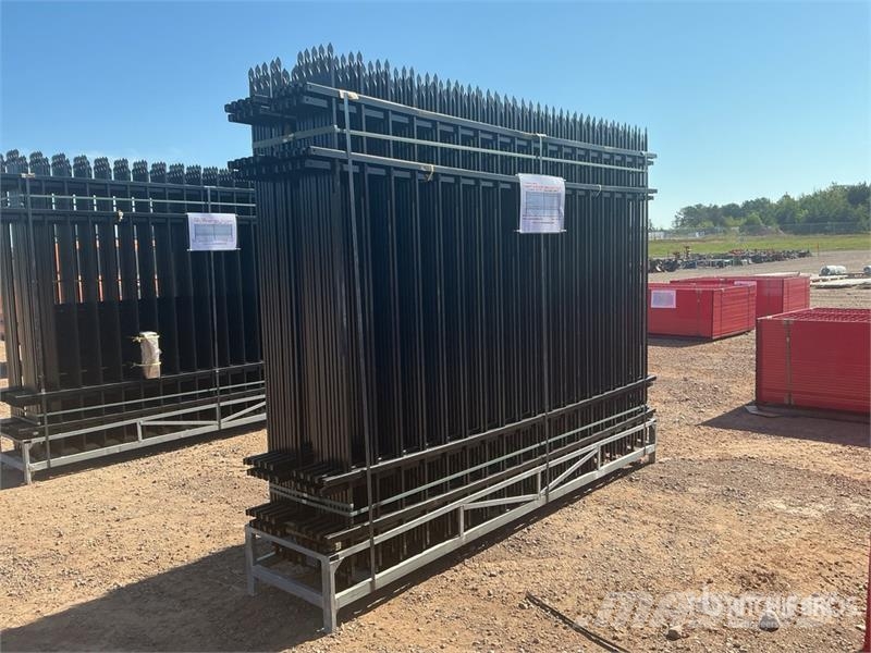 Quantity of (20) 10 ft x 7 ft Powder Coated Fencin Zäune und Zubehör