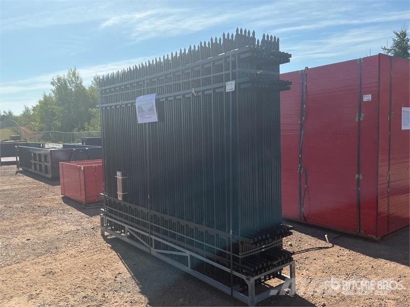 Quantity of (20) 10 ft x 7 ft Powder Coated Fencin Zäune und Zubehör