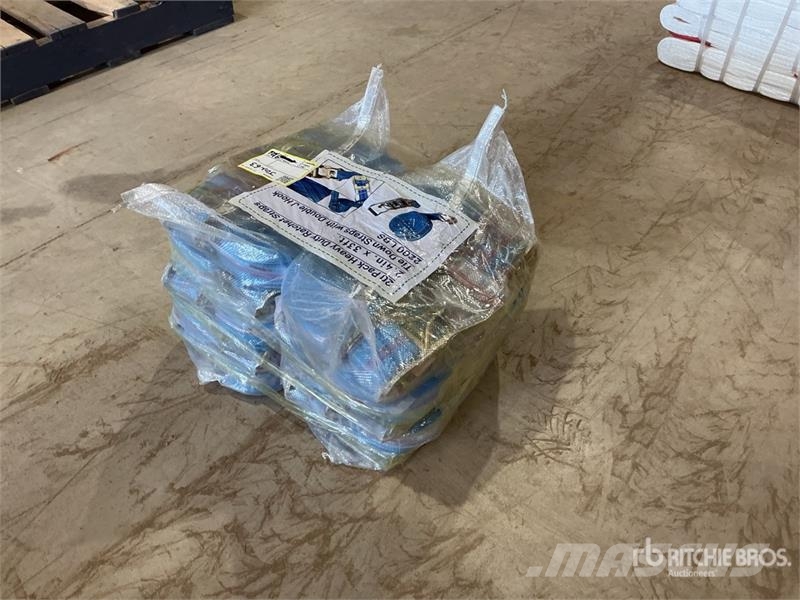 Quantity of (20) 2.4 in x 33 ft Blue Heavy Duty Ra Drugi deli