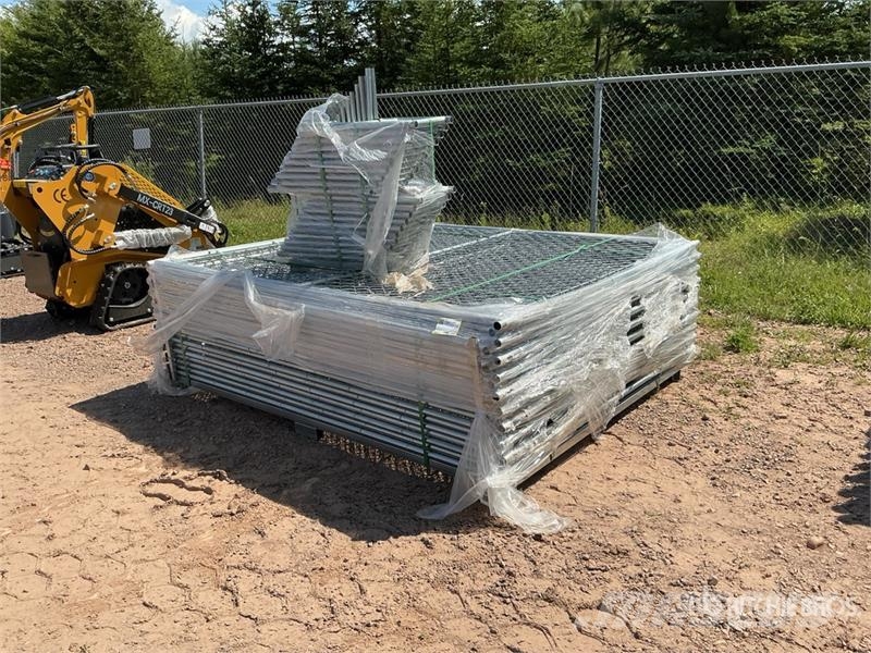 Quantity of (20) 7 ft 5 in x 6 ft Chain Link Tempo Drugi deli