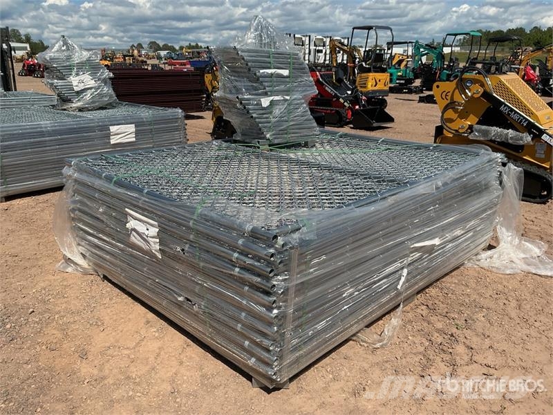 Quantity of (20) 7 ft 5 in x 6 ft Chain Link Tempo Drugi deli