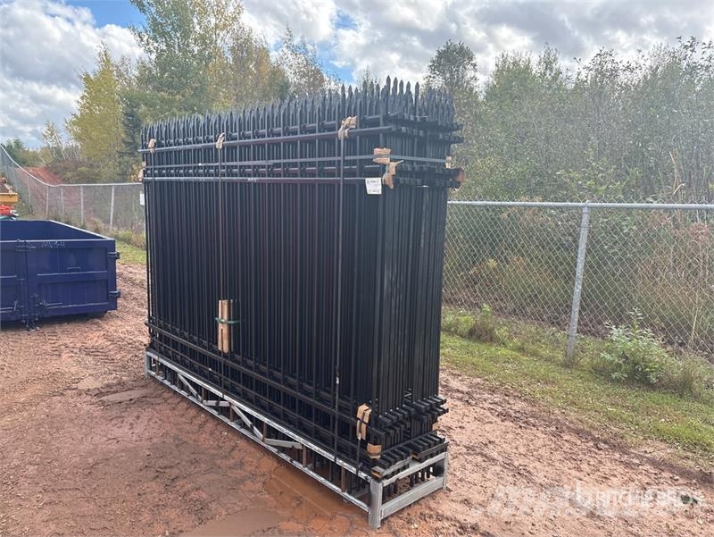  Quantity of (20) 9 ft 3 in x 6 ft 4 in Powder Coat Fencing equipment