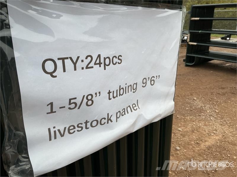  Quantity of (24)  BYT MDRP96 9 ft 6 in Ranch Lives Weitere Viehgeräte