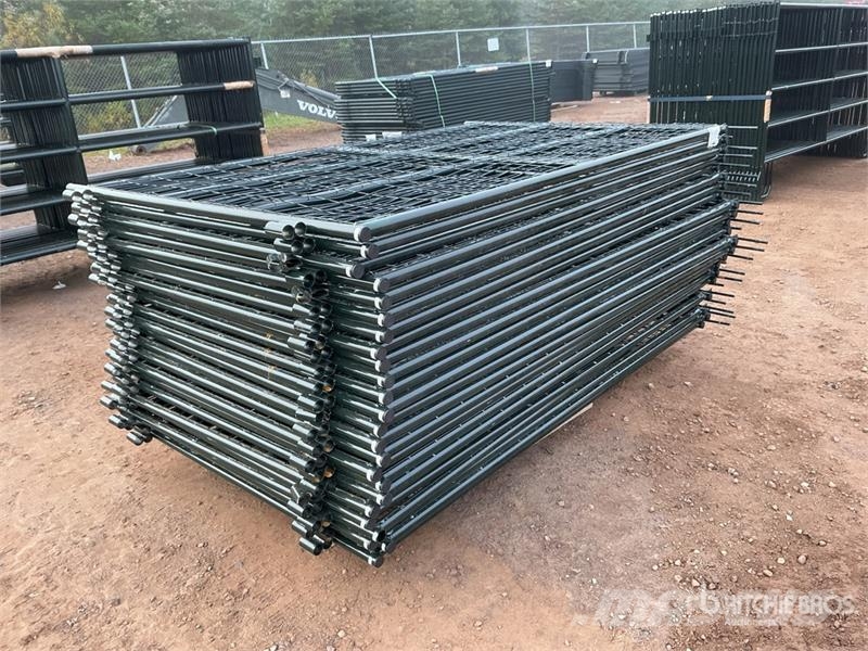 Quantity of (24) BYT MSPP07 7 ft Mesh Sheep Lives Оборудование для животноводческих ферм