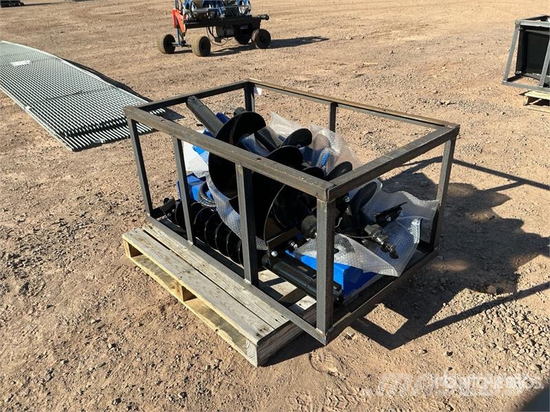 Quantity of (3) AGT SSECAG-Y Skid Steer Auger (Un Навесные гидробуры
