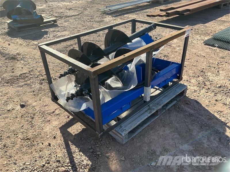 Quantity of (3) AGT SSECAG-Y Skid Steer Auger (Un Навесные гидробуры
