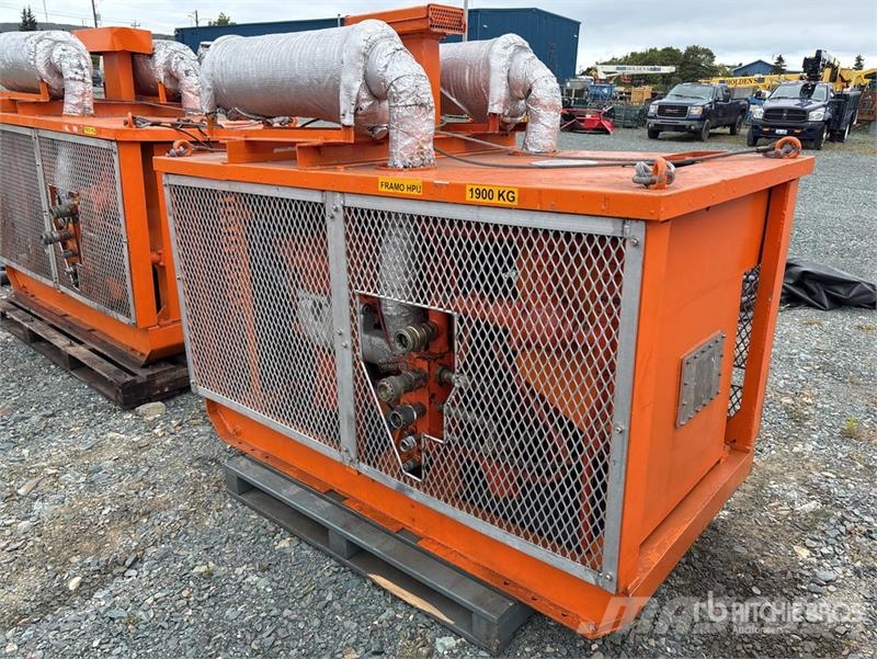 Quantity of (3) Framo Hydraulic Power Unit Kita požeminė įranga
