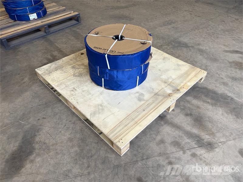 Quantity of (3) Powertek 3"-300FT PVC Layflat Wat Acessórios de concreto