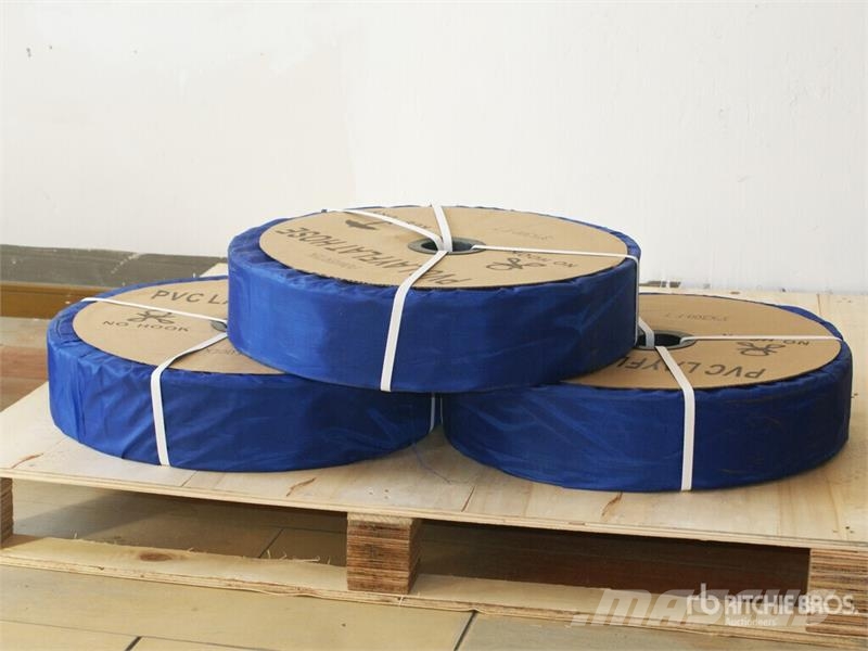  Quantity of (3)  Powertek 3"-300FT PVC Layflat Wat Priedai