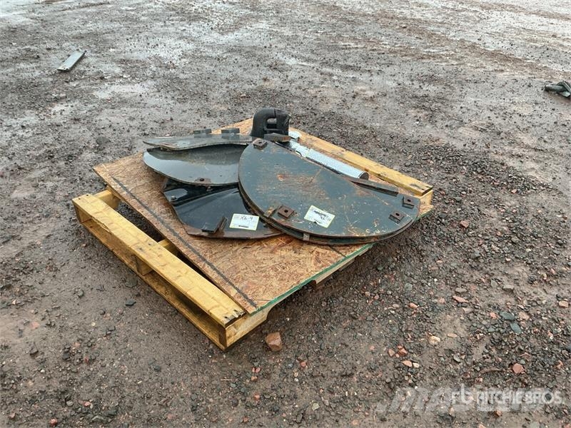 Quantity of (3) Stump Pans Компоненты строительной техники