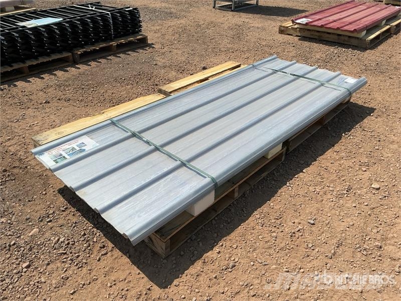  Quantity of (30) 7.87ft x 35in Clear Polycarbonate Winches, hoists and material lifts