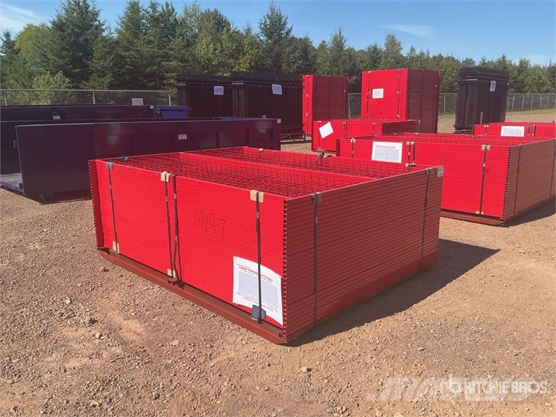 Quantity of (30) 8 ft x 6 ft Powder Coated Tempora Drugi deli
