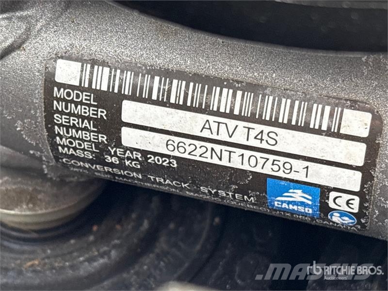  Quantity of (4)  Camso Tracks - Fits ATV T4S مكونات أخرى