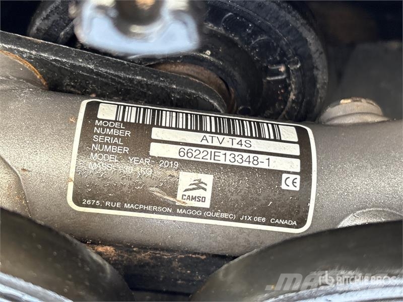  Quantity of (4)  Camso Tracks - Fits ATV T4S مكونات أخرى