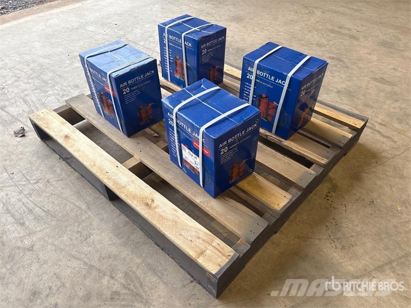  Quantity of (4)  Powertek 20T lifter 20 ton Pneuma Construction - Others