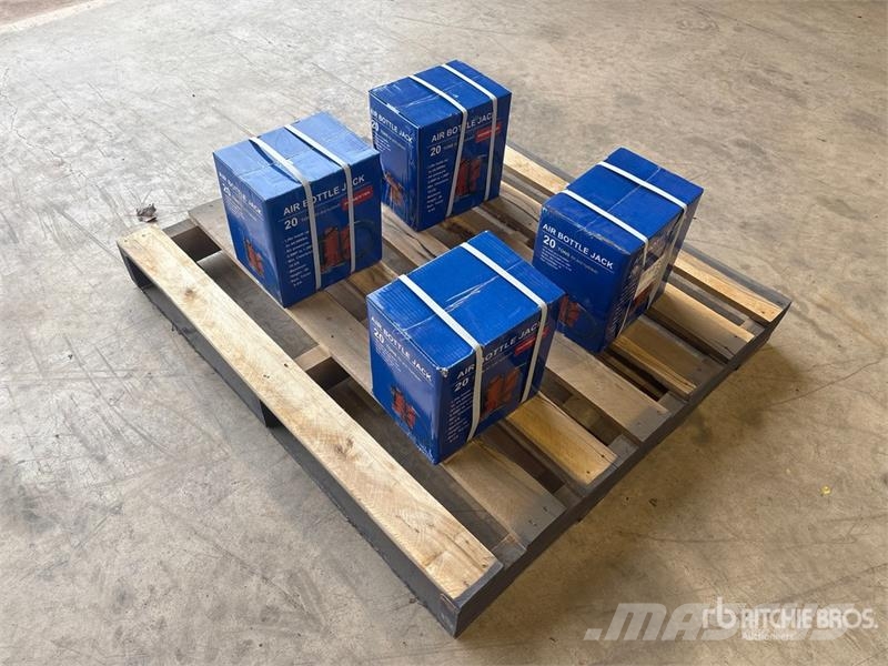 Quantity of (4) Powertek 20T lifter 20 ton Pneuma Construction - Others