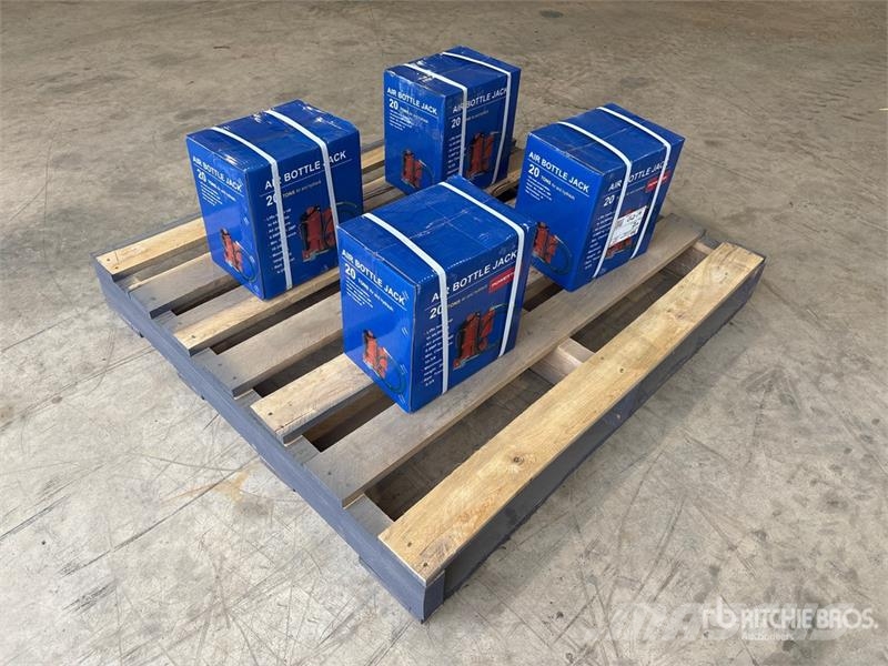  Quantity of (4)  Powertek 20T lifter 20 ton Pneuma Construction - Others