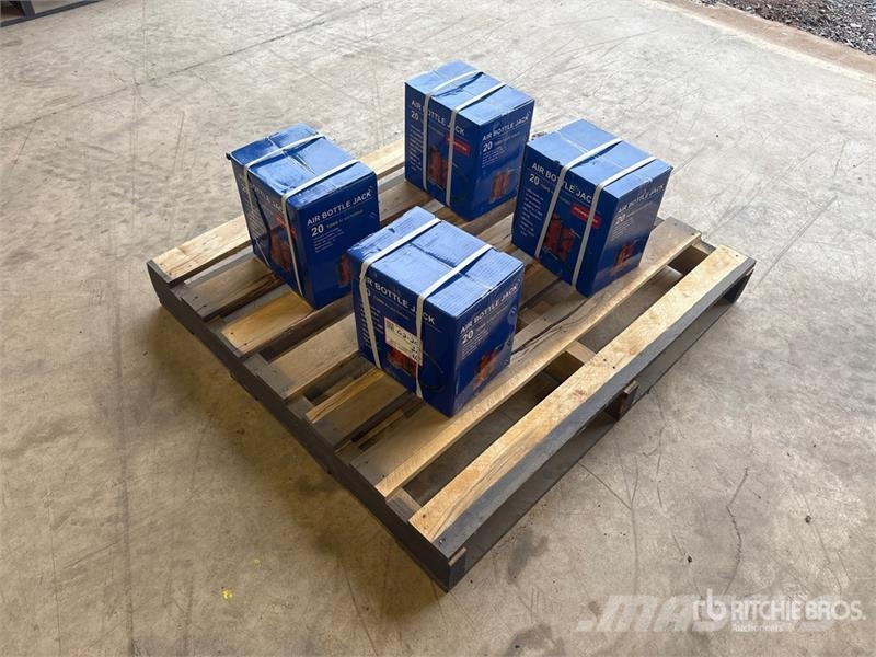 Quantity of (4) Powertek 20T lifter 20 ton Pneuma Construction - Others