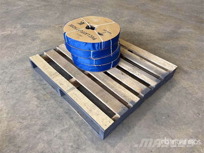 Quantity of (4) Powertek 2"-300FT PVC Layflat Wat Acessórios de concreto