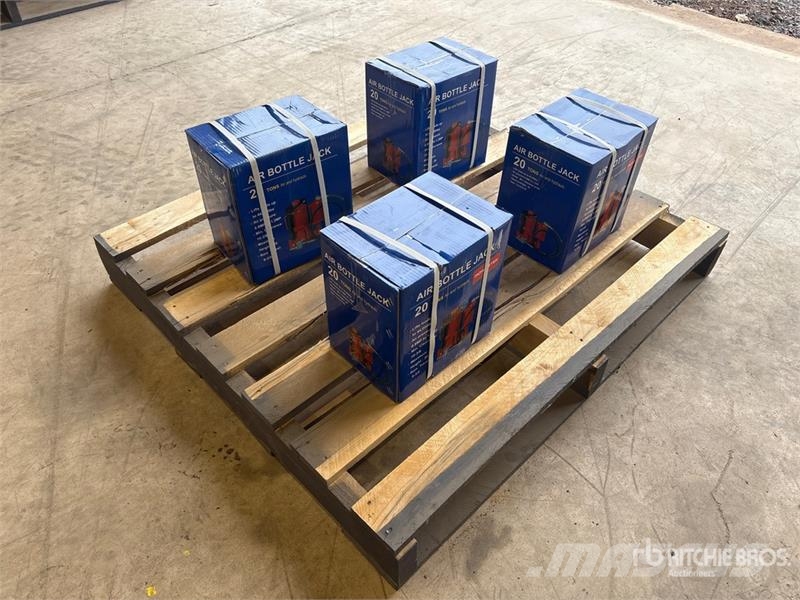 Quantity of (4)  Powertek 20T lifter 20 ton Pneuma Construction - Others