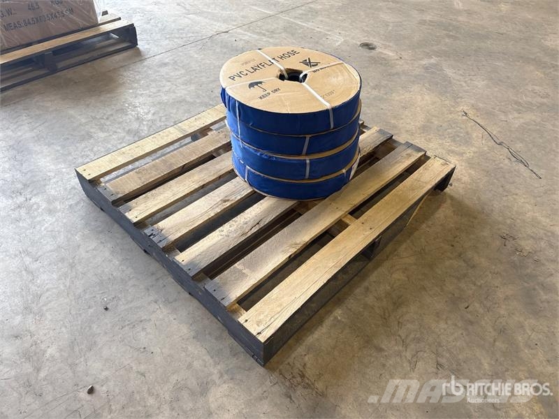Quantity of (4) Powertek 2"-300FT PVC Layflat Wat Acessórios de concreto