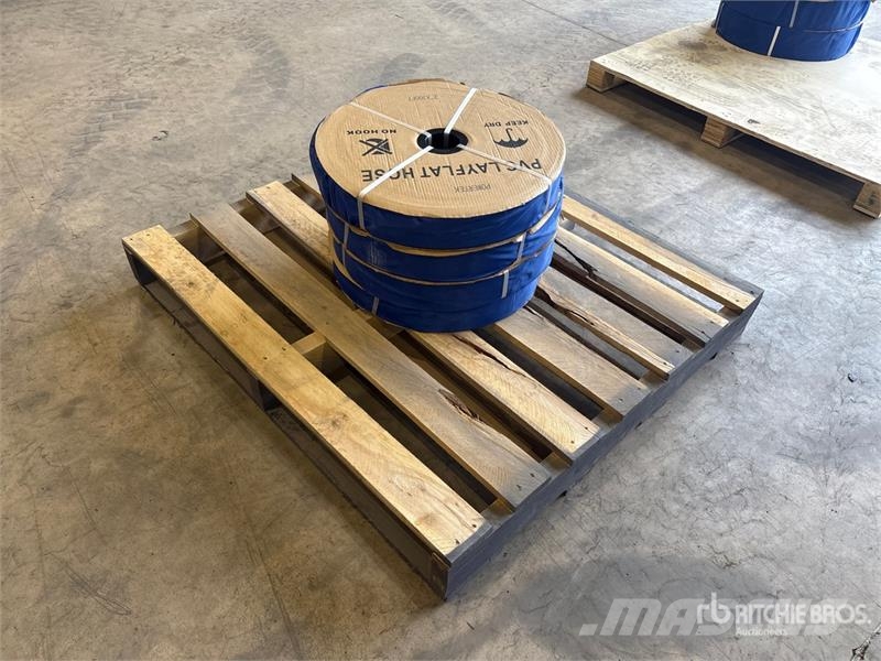  Quantity of (4)  Powertek 2"-300FT PVC Layflat Wat Acessórios de concreto