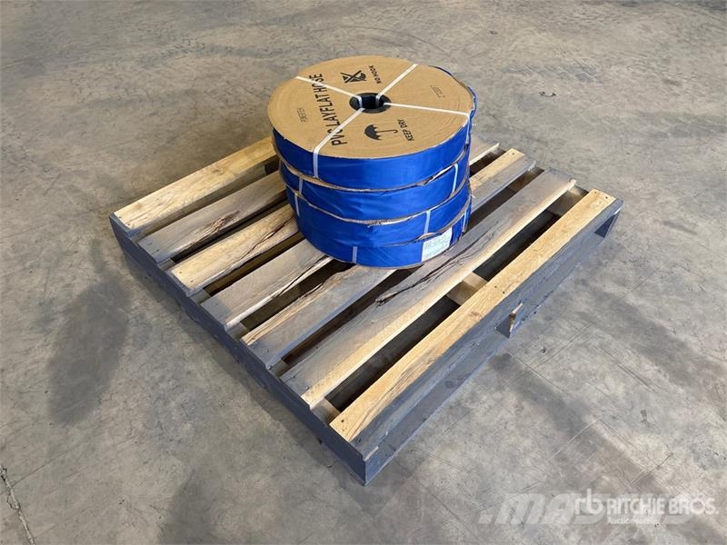  Quantity of (4)  Powertek 2"-300FT PVC Layflat Wat Acessórios de concreto