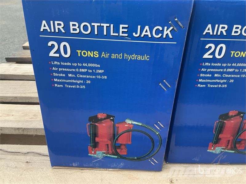 Quantity of (4) Powertek 20T lifter 20 ton Pneuma Строителство - Други