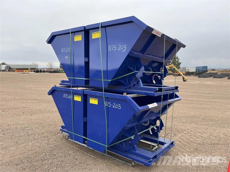 Quantity of (4) Suihe N-1.5CY-4 1.5 cyd Self-Dump Säiliöt ja siilot