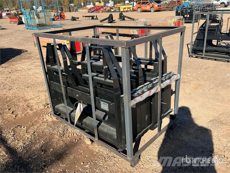 Quantity of (5) AGT SSCPF48-4400-WFF Skid Steer F Građevinarske viljuške