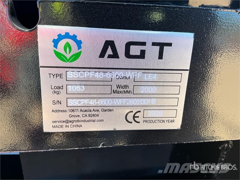  Quantity of (5)  AGT SSCPF42-2200-WFF 42 in Skid S Gabeln