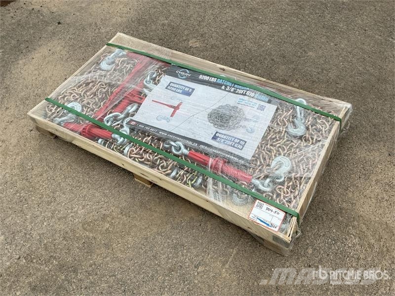  Quantity of (5) Greatbear 9200 lb Ratchet Binder ( Drugi deli