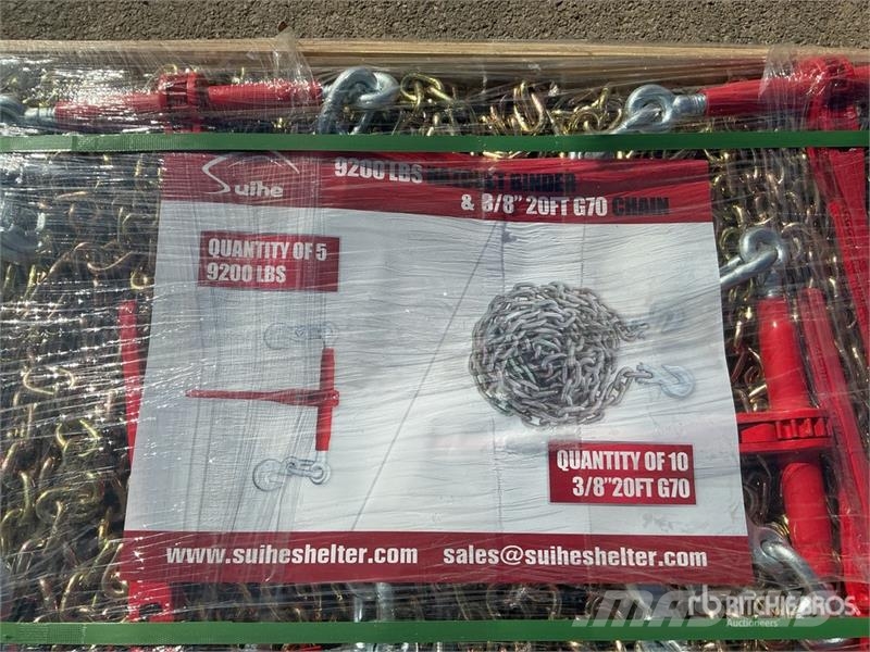  Quantity of (5)  Suihe BC-9200 9200 lb Ratchet Bin Drugi deli
