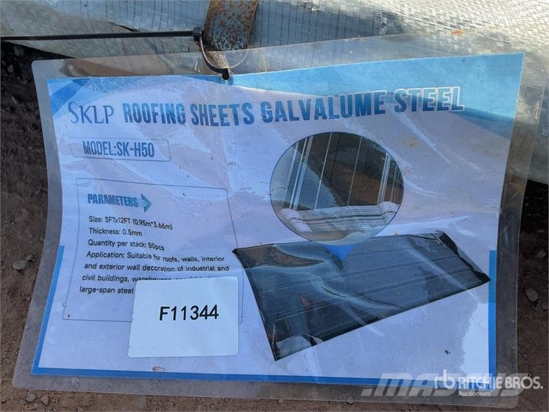 Quantity of (50) SKLP SKH50 Galvalume Steel Sheet Seilwinden, Bauaufzüge und Lastenaufzüge