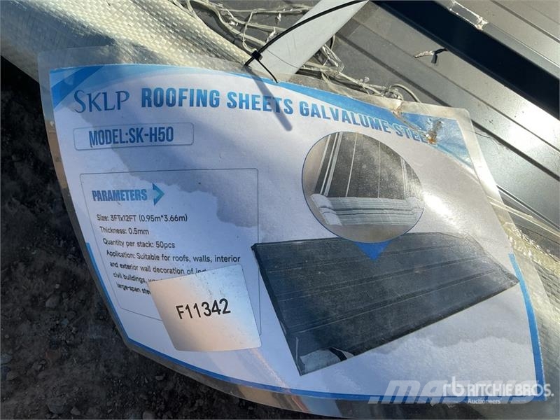 Quantity of (50) SKLP SKH50 3 ft x 12 ft Galvalum Seilwinden, Bauaufzüge und Lastenaufzüge