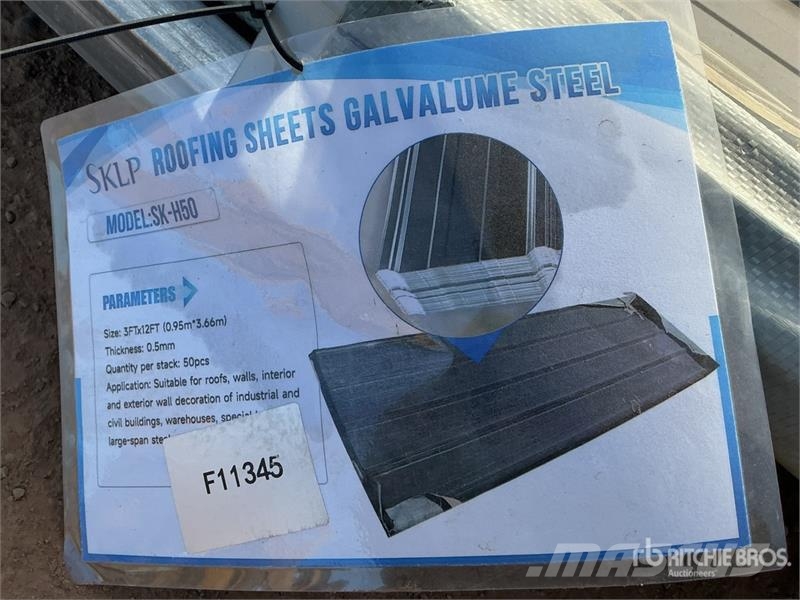 Quantity of (50) SKLP SKH50 Galvalume Steel Sheet Seilwinden, Bauaufzüge und Lastenaufzüge