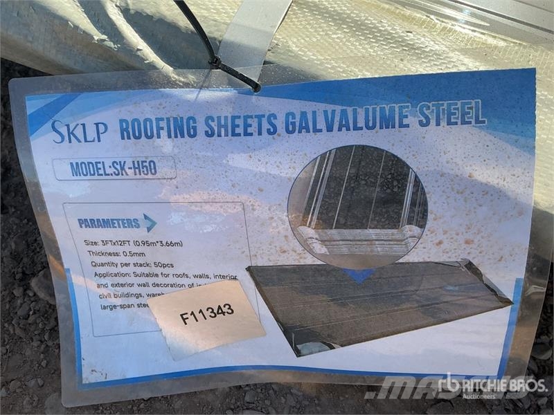  Quantity of (50)  SKLP SKH50 3 ft x 12 ft Galvalum Seilwinden, Bauaufzüge und Lastenaufzüge
