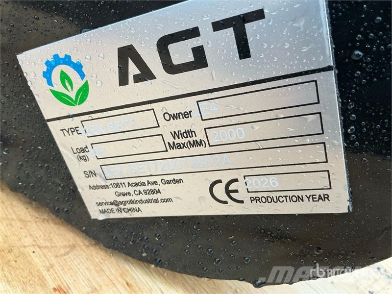  Quantity of (7)  AGT 12EX-SET7 Mini Excavator Atta مكونات أخرى